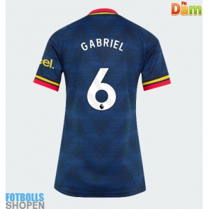 Billiga Arsenal Gabriel Magalhaes #6 Bortatröja Dam 2026-27 Kortärmad